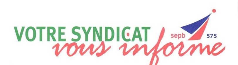 RÃ©sultats de recherche d'images pour Â«Â Votre syndicat vous informeÂ Â»